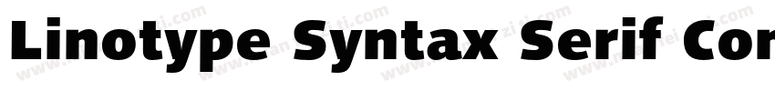 Linotype Syntax Serif Com Light字体转换